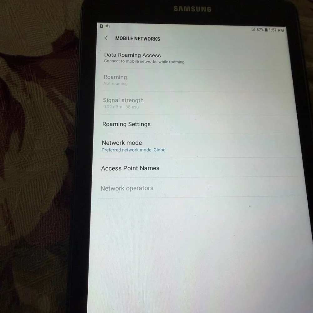 Samsung Galaxy Tab E 9.6
